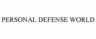 PERSONAL DEFENSE WORLD