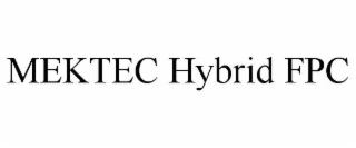 MEKTEC HYBRID FPC