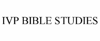 IVP BIBLE STUDIES