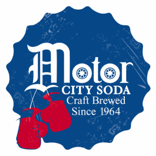 MOTOR CITY SODA CRAFT BREWED SINCE 1964