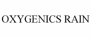 OXYGENICS RAIN