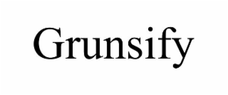 GRUNSIFY