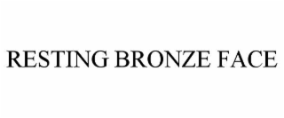 RESTING BRONZE FACE