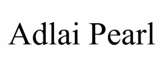 ADLAI PEARL