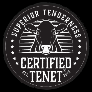 SUPERIOR TENDERNESS CERTIFIED EST. TENET 2018