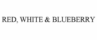 RED, WHITE & BLUEBERRY