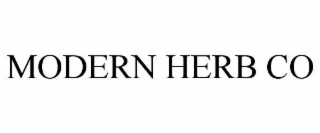 MODERN HERB CO