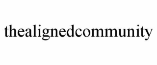 THEALIGNEDCOMMUNITY