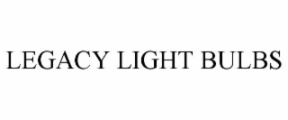 LEGACY LIGHT BULBS