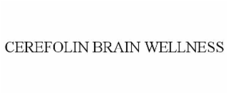 CEREFOLIN BRAIN WELLNESS