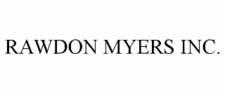 RAWDON MYERS INC.