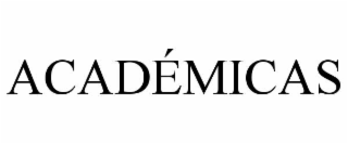 ACADÉMICAS