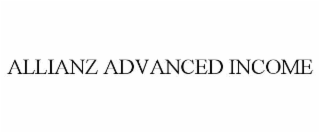 ALLIANZ ADVANCED INCOME