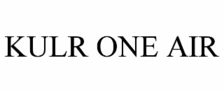 KULR ONE AIR