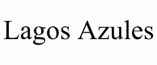 LAGOS AZULES