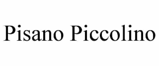 PISANO PICCOLINO