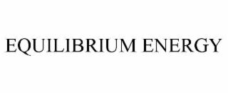 EQUILIBRIUM ENERGY