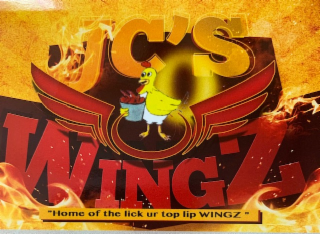 JC'S WINGZ "HOME OF  THE LICK UR TOP LIP WINGZ"