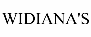 WIDIANA'S