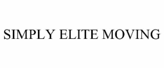 SIMPLY ELITE MOVING