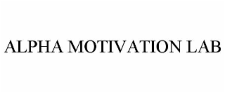 ALPHA MOTIVATION LAB