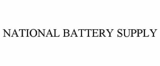 NATIONAL BATTERY SUPPLY