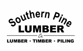 SOUTHERN PINE LUMBER CO.  LUMBER . TIMBER . PILING