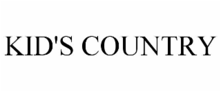 KID'S COUNTRY