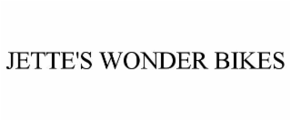 JETTE'S WONDER BIKES