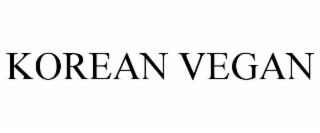 KOREAN VEGAN