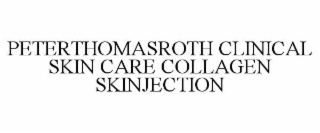 PETERTHOMASROTH CLINICAL SKIN CARE COLLAGEN SKINJECTION