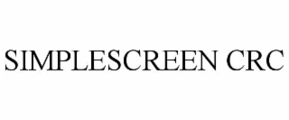 SIMPLESCREEN CRC