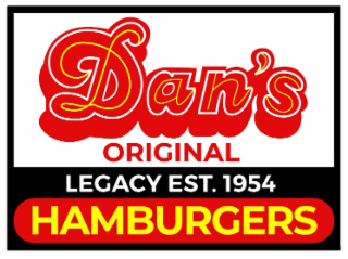 DAN'S ORIGINAL LEGACY EST. 1954 HAMBURGERS