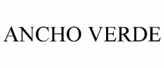ANCHO VERDE