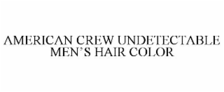 AMERICAN CREW UNDETECTABLE MEN’S HAIR COLOR