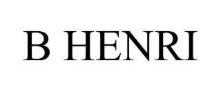 B HENRI