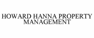 HOWARD HANNA PROPERTY MANAGEMENT