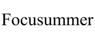 FOCUSUMMER
