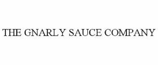 THE GNARLY SAUCE COMPANY