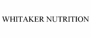 WHITAKER NUTRITION