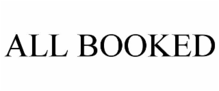 ALL BOOKED