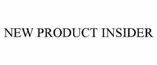 NEW PRODUCT INSIDER