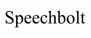SPEECHBOLT
