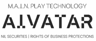 M.A.I.N. PLAY TECHNOLOGY AIVATAR NIL SECURITIES | RIGHTS OF BUSINESS PROTECTIONS