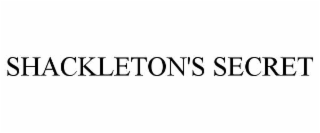 SHACKLETON'S SECRET