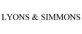 LYONS & SIMMONS