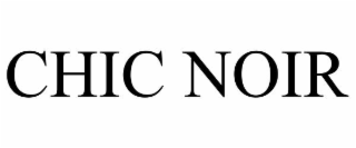 CHIC NOIR