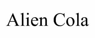 ALIEN COLA