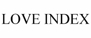 LOVE INDEX