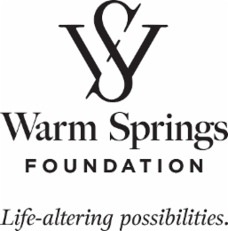 WSF WARM SPRINGS FOUNDATION LIFE-ALTERING POSSIBILITIES.